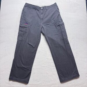 Dickies Mens Cargo Pants Charcoal Grey Relaxed Fit Workwear Size‎ 38x32